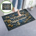 thumbnail image 1 of Djunllk Welcome Mat - Non Slip & Stain Resistant Floor Mat Stylish Doormat for Front Door Room Entryway, 23 x 35 inch, 1 of 6