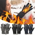 thumbnail image 1 of Djunllk Winter Gloves for Men Women - Windproof Waterproof Heavy-Duty Cold Weather Gloves for Skiing Cycling Hiking, Outdoor Sports, 1 of 6