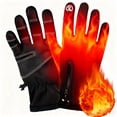 thumbnail image 1 of Djunllk Winter Heated Gloves for Men Women - Outdoor Activities Usb Heated Gloves, Screen Touchable, Waterproof, Windbreak, Black, XXL, 1 of 8