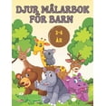 thumbnail image 1 of Djur mÃ¥larbok fÃ¶r barn 3-6 Ã¥r: 49 olika vilda djur mÃ¥larbok presentidÃ© fÃ¶r pojkar och flickor, (Paperback), 1 of 1
