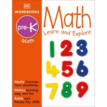 Pre-Owned DK Workbooks: Math, Pre-K: Learn and Explore (Paperback) 1465417311 9781465417312