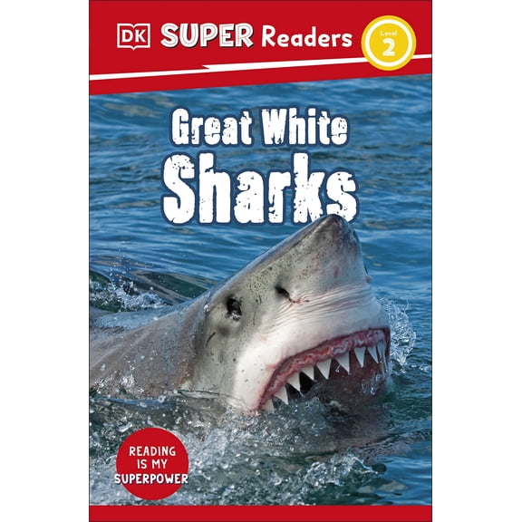 Dk Super Readers Level 2 Great White Sharks - 9780241603734