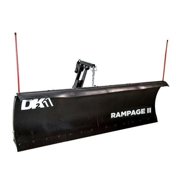 Dk2 Rampage Ii Elite Snow Plow Kit 82Inx19In With Actuator And Wireless Remote