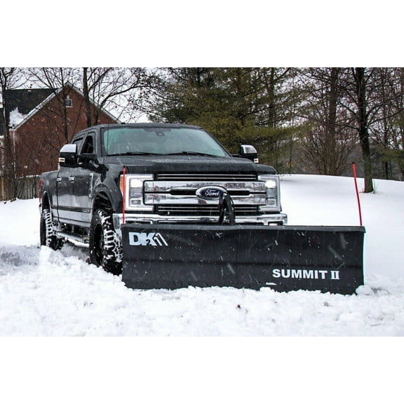 Dk2 Summit Ii Elite Snow Plow Kit 88Inx26In With Actuator