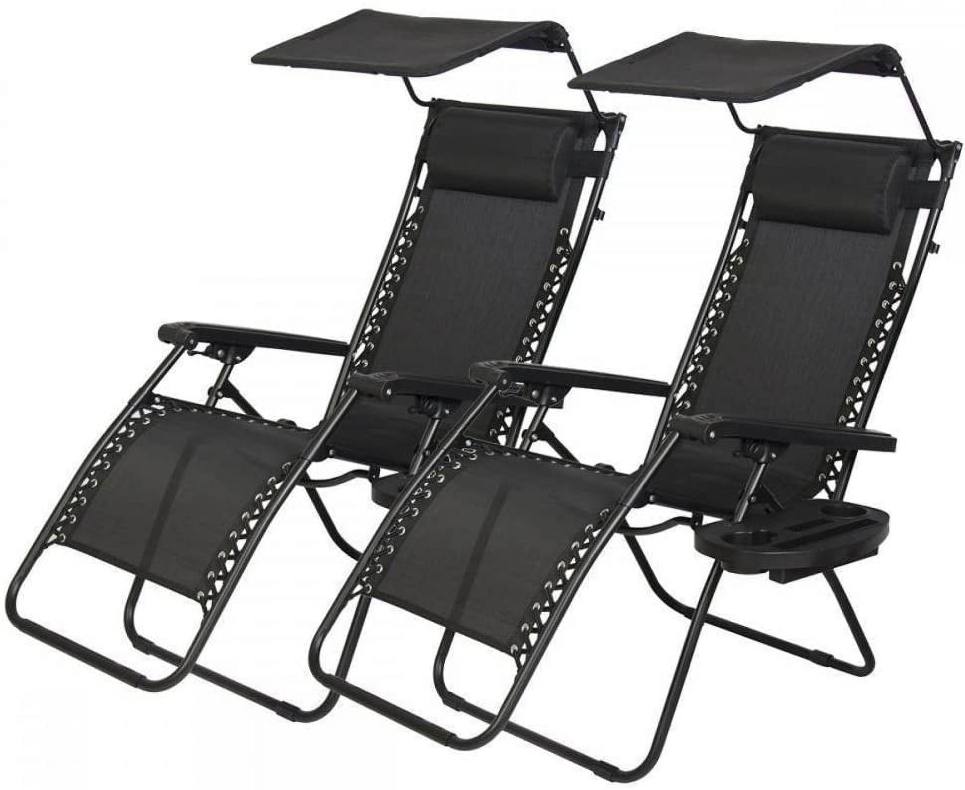 Dkeli Zero Gravity Chairs 2 Pack Patio Chairs Lounge Chair Outdoor