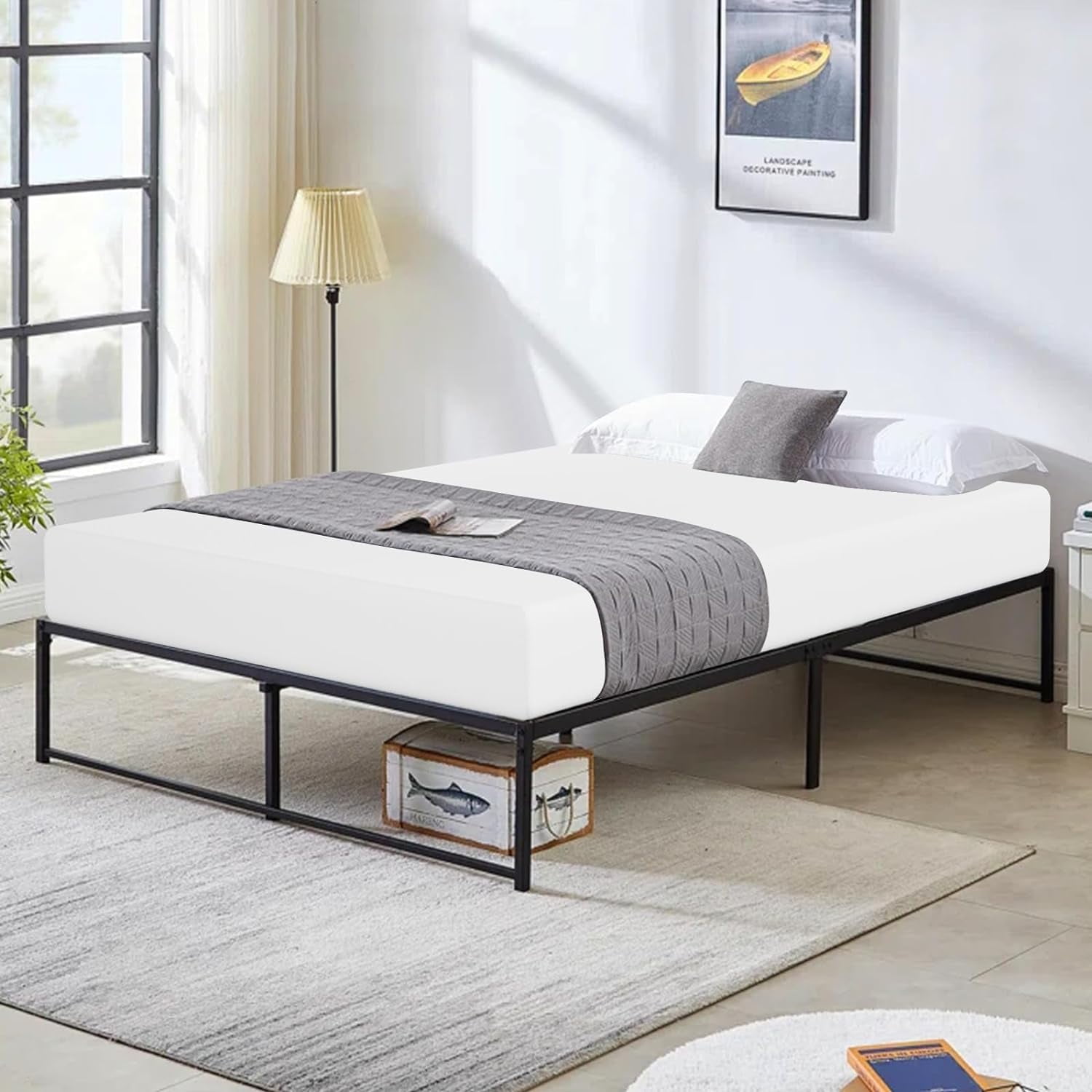 Dkelincs 10 inch Gel Memory Foam Mattress Bed-in-a-Box Medium Firm Mattresses for Cool Sleep & Pressure Relief, Full