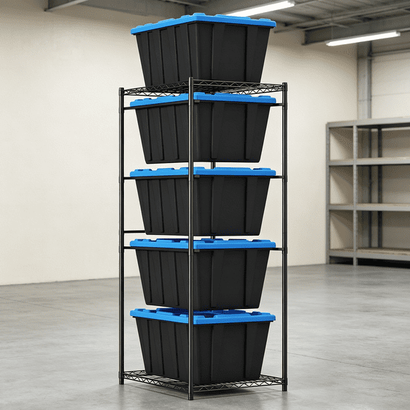 Storage Rack For 27 Gallon Totes