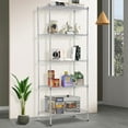 thumbnail image 1 of Dkelincs 5 Tier Wire Shelving Unit 24’’x14’’x60’’ Metal Wire Shelf Multifunctional Storage Racks Free Standing 150 Lbs Capacity of Each Layer for Kitchen,Living Room, (Chrome), 1 of 7