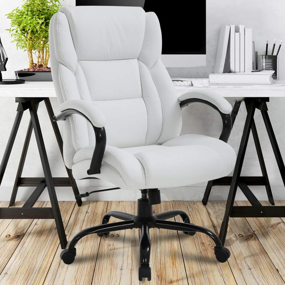 Dkelincs Big & Tall Executive Office Chair 500 lbs Capacity Heavy Duty