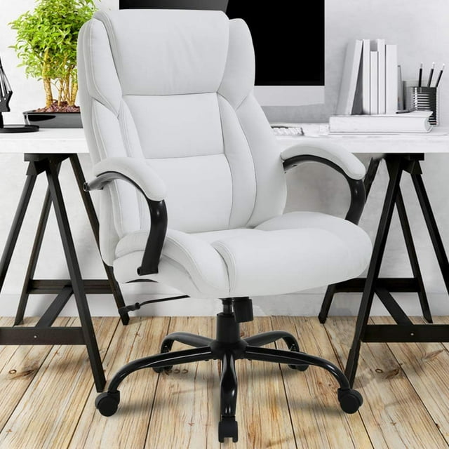 Dkelincs Big & Tall Executive Office Chair 500 lbs Capacity Heavy Duty
