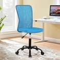 thumbnail image 1 of Dkelincs Ergonomic Office Chair Adjustable Mesh Computer Desk Chair with Back Support Rolling Chair, Blue, 1 of 7