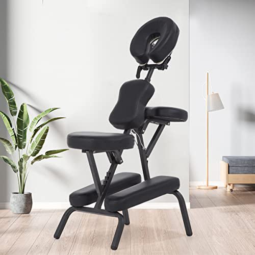 Dkelincs Portable Massage Chairs with Carrying Bag Folding SPA Chair