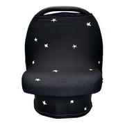 DkinJom Baby Girl Boy Baby Stretchy Nursing Breastfeeding Cover Multi Use Car seat Canopy Stroller