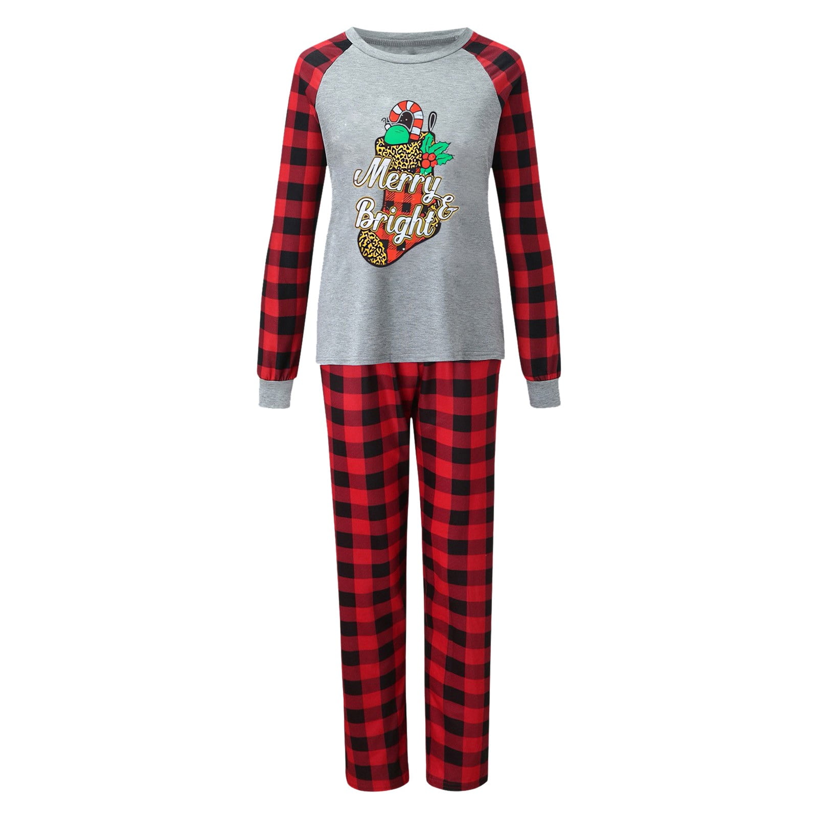 DkinJom Mom Fashion Classic Family Christmas Pajama Set Christmas