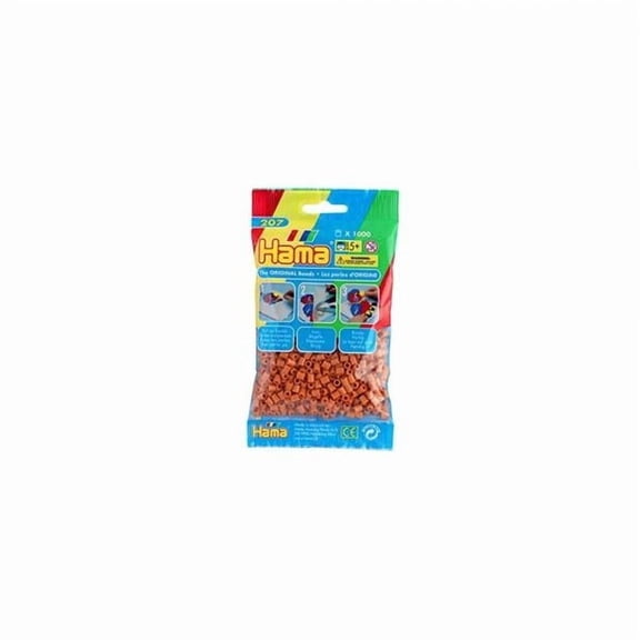 Hama Beads Coffee Brown 1000 Midi Beads