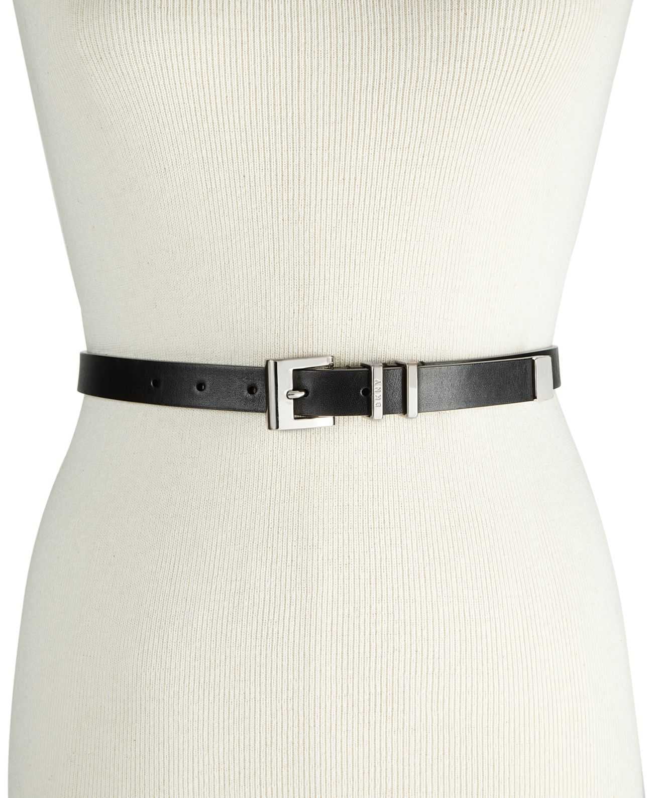 DKNY reversible Size 36 black or white belt DKNY Women main image 3