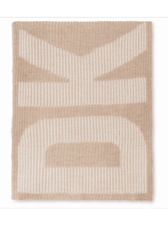 Women's Ribbed Logo Scarf
