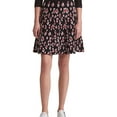 thumbnail image 1 of Dkny Womens Leopard A-Line Skirt, 1 of 2