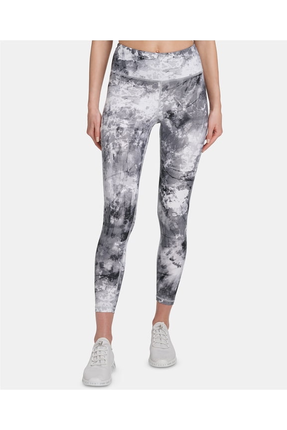 Womens Sport Tie-dyed Ankle Leggings Size XS