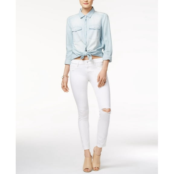 Dl 1961 Margaux Ripped Wilder Wash Skinny Jeans Wilder 25
