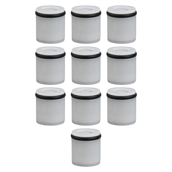 Dleadar 10-Pack Spring-Loaded Plastic Check Valve for Garden Irrigation Aquarium Water Control 8-20mm Anti Drip Connector with EPDM Seal