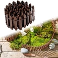 thumbnail image 1 of Dleadar 100cm Mini Wooden Fence for Garden Decoration DIY Creative Small Fence Home Yard Outdoor Statue Lawn Ornaments Wooden Picket Fence Decor, 1 of 10