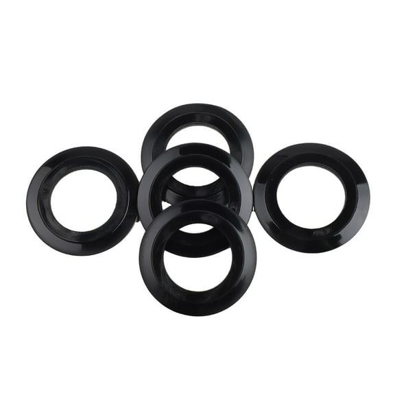 Dleadar 5X Black Rubber Seal Washer Gasket for 78 79 80mm Basket Strainer Kitchen Sink Drain Replacement Parts
