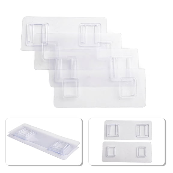 Dleadar Bathroom Wall Sticker Adhesive Replacement Spice Rack and Storage Organizer Home Decor