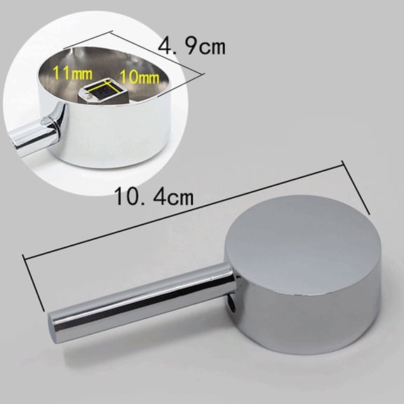Dleadar Faucet Handle Handle Dish Basin Shower Switch Dial Hot And Cold Water 40mm Spool Repair Parts Bath And Shower Faucets Home Decor