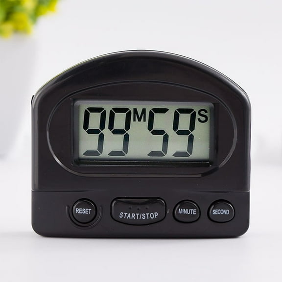 Dleadar LCD Digital Count Up Down Kitchen Cooking Timer Magnetic Electronic Alarm Mechanical Cooking Timer Kitchen Accessories Home Decor