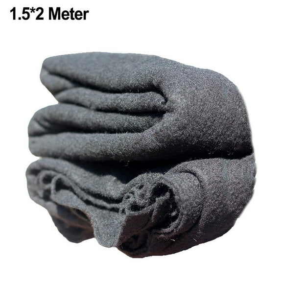 Dleader Garden Pond Non Woven Black Bottom Sheet Protect Pond Liner from Rocks Home Decor