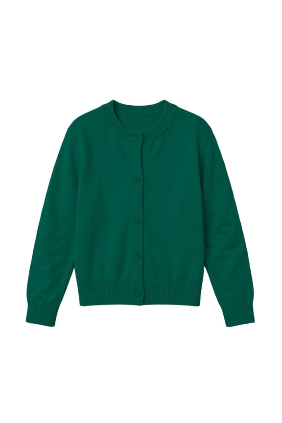 Girls Cardigan Sweaters Button down Long Sleeve Knit Casual School Uniform Lightweight Cardigans