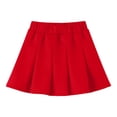 thumbnail image 1 of Dlentnea Girls Pleated Mini Skirt Toddler Elastic Waist School Uniform Skirts for Kids Solid Color Clothes, 1 of 8