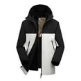 Dllmjing 2024 Men's Comfort Outdoor Windproof Parkas Hardshell Jacket