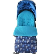 AOMPMSDX Baby Care Toddler Universal Footmuff Cosy Toes Apron Liner Diamo Pram Stroller Infant Daily Essentials Blue One Size