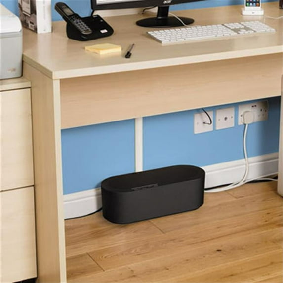 Dln CTUSMLB Small Cable Tidy Units, Black