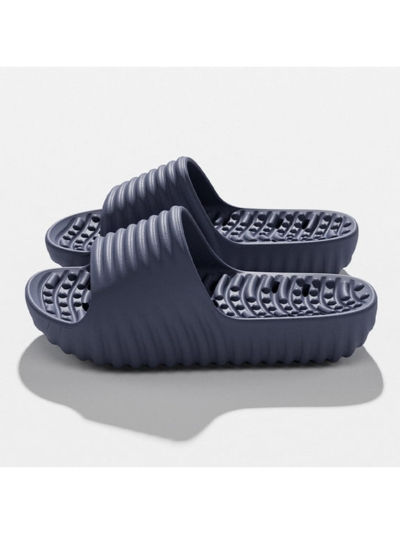 Men's Arch Support Recovery Sandals, Lightweight Sport Slides Slippers Open Toe Non-Slip Shoes for Beach Garden Travel Daily Wear