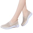 thumbnail image 1 of Dlongli Women Slip On Walking Shoes Mesh Breathable Arch Support Casual Shoes Lightweight Comfort Sneakers for Ladies, 1 of 4