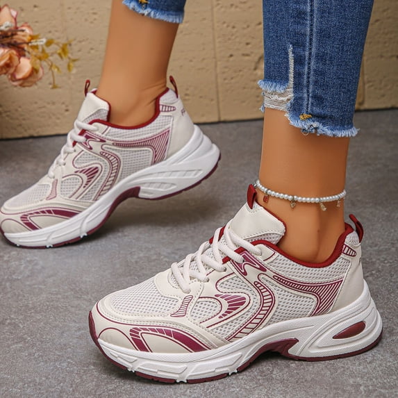 Dlongli Women's Fashion Platform Shoes for Women,Comfortable Casual Walking Shoes