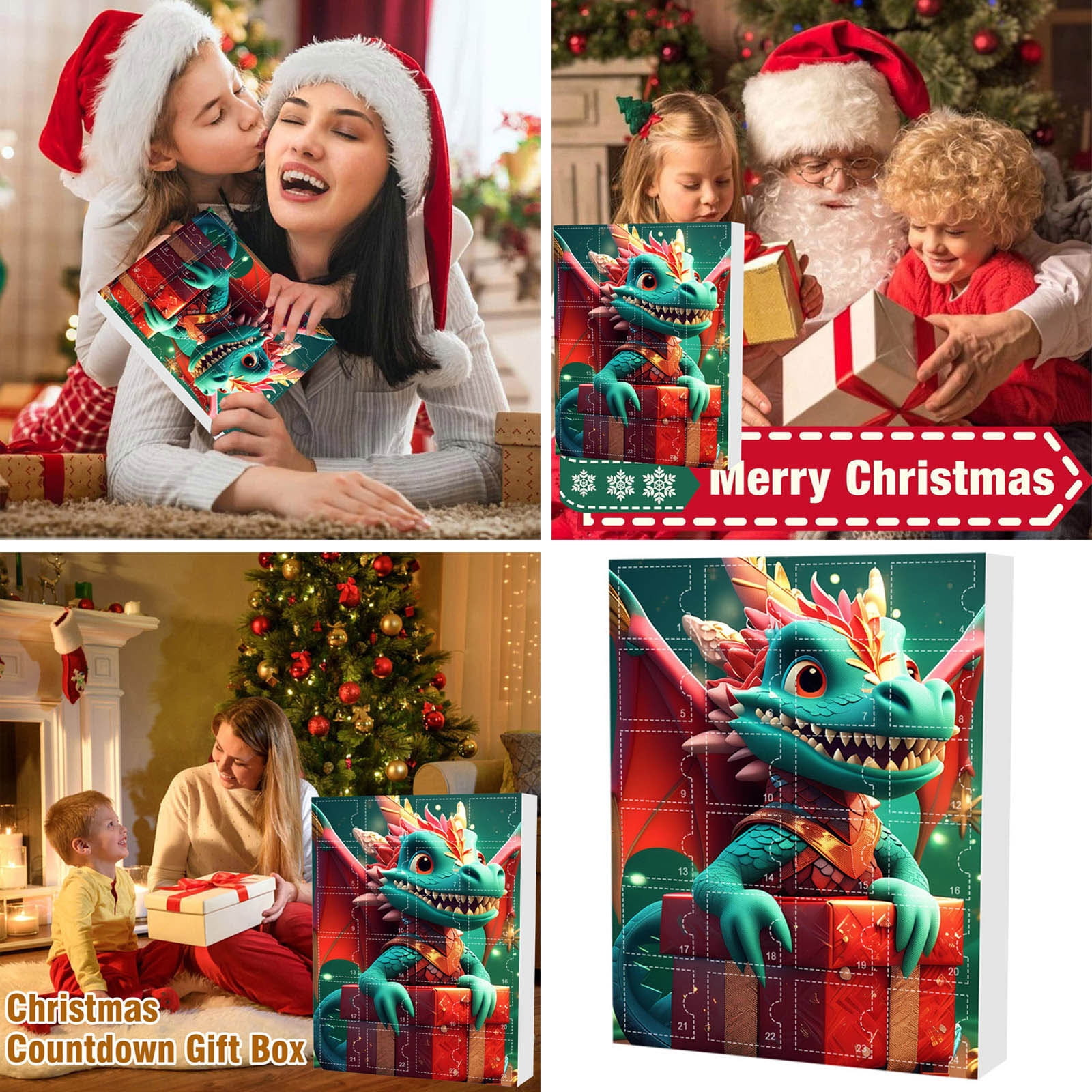 Dlrvadru Dragon Advent Calendar 2024, 24 Days Christmas Countdown Dlrvadru Dragon Advent Calendar 2024, 24 Days Christmas Countdown