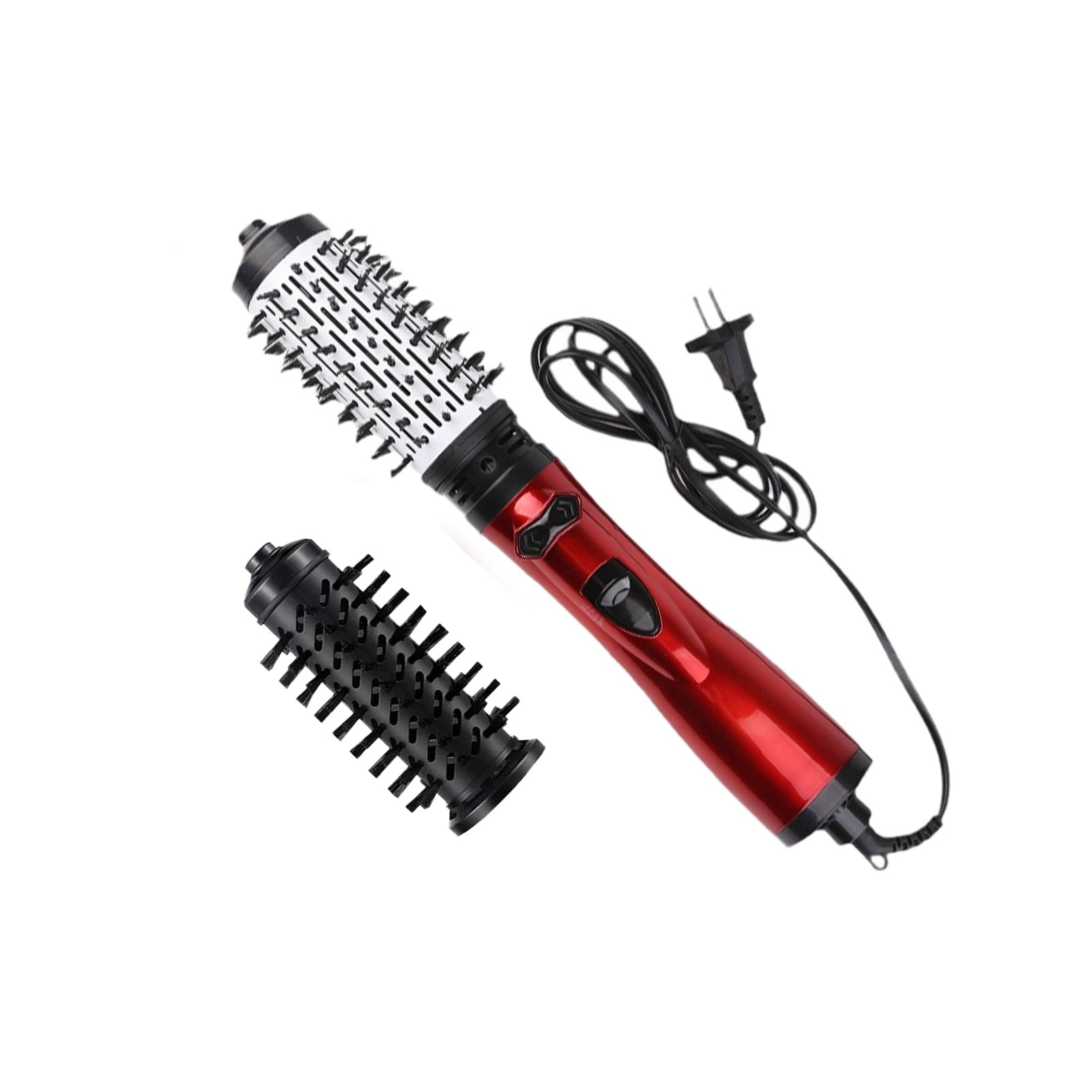 2 In 1 Hair Dryer Brush Automatic Rotating Roller Ionic Blower Volumizing Curling Comb Hot Air Styler Walmart