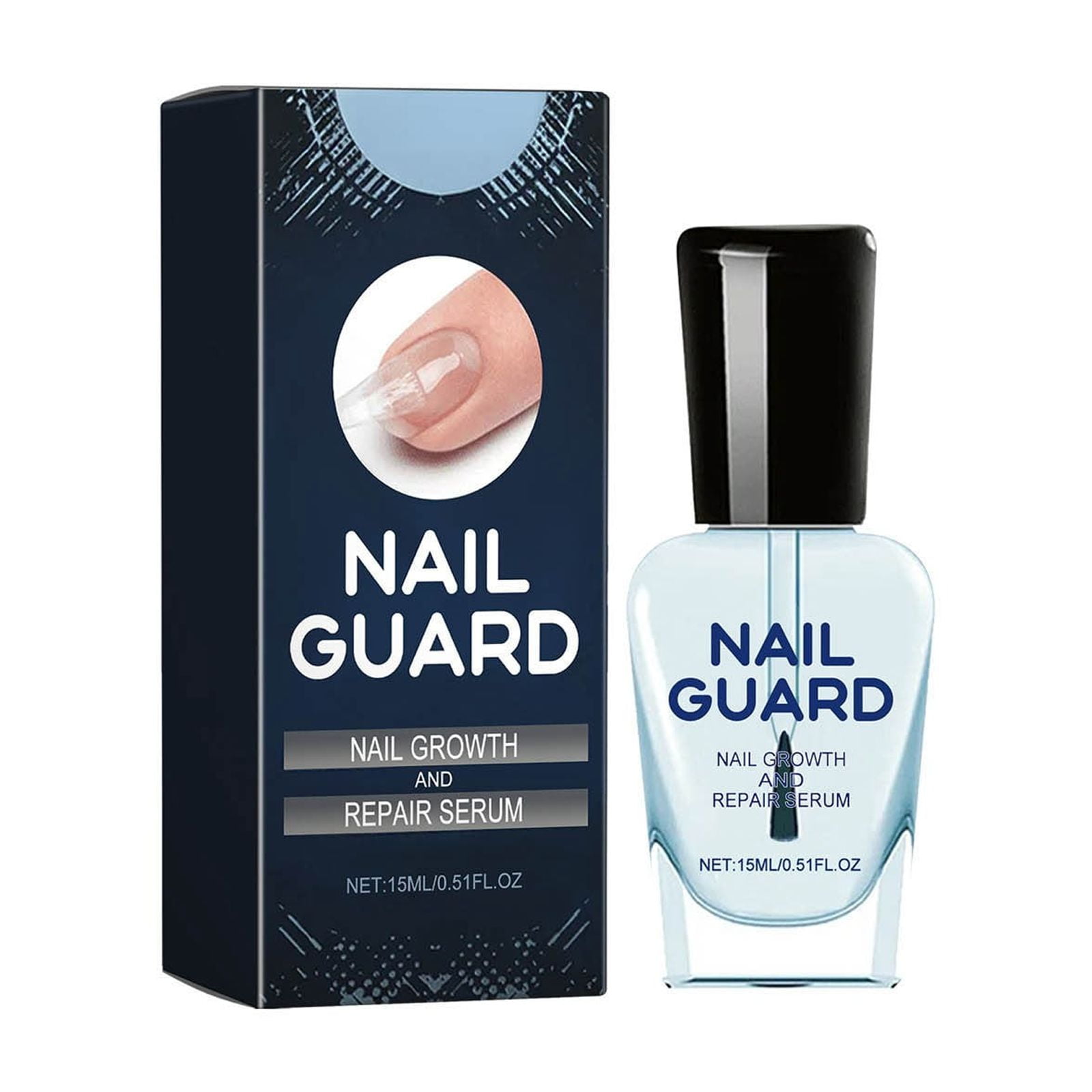 Dlrvadru Nail Growth and Repair Serum,Nail Strengthener for Thin Nail