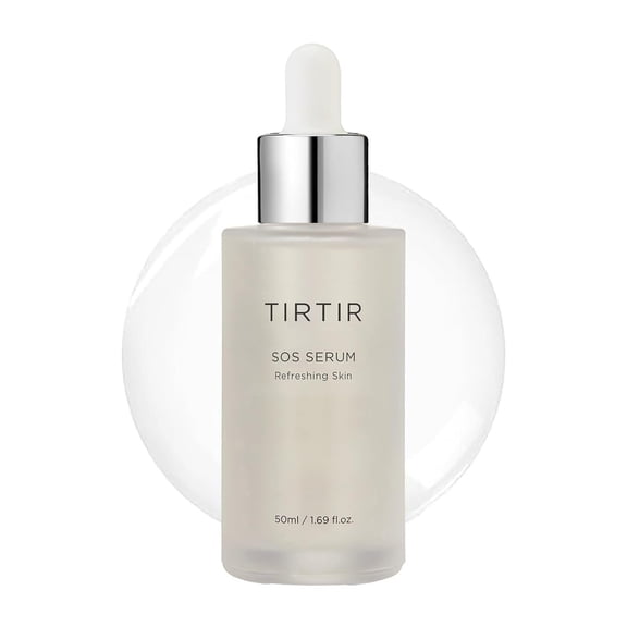 Dlrvadru TIR-TIR SOS Serum - Radiant Glow Boosting Face Serum - Plumping, Anti Aging, Hydrating - Visibly Smooth and Glowy Skin - Fragrance Free Serum for All Skin Types 50ml