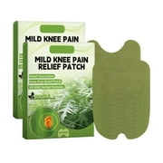 Dlrvadrua Knee Relief Pātch,10Pcs Herbal KneePain Relief Pātch, Breathable Long-Lasting Relieves Muscle Soreness in Knee, Neck, Shoulder,2Box