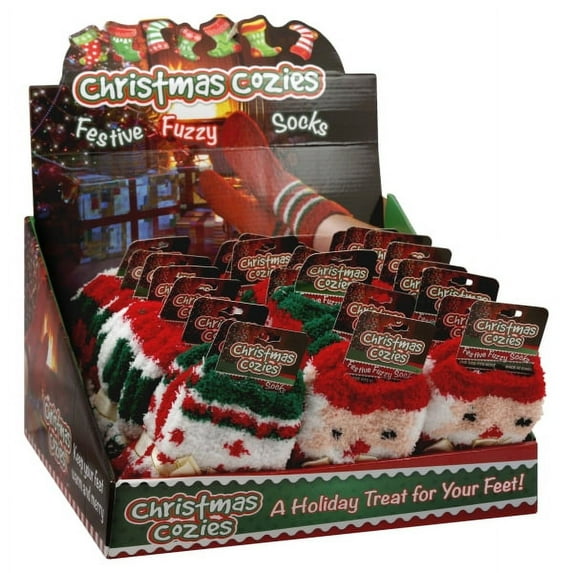 Dm Merchandising X-SOCKS XMAS Cozy Fuzzy Socks