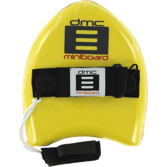 DMC Junior Mini Board Yellow / Red - 10.25" x 8.75" x 1.25"