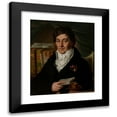 thumbnail image 1 of Dmitry Levitzky 15x17 Black Modern Framed Museum Art Print Titled - Portrait of Alexander Stakhiev (1818), 1 of 5