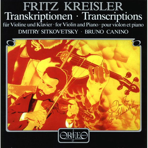 Dmitry Sitkovetsky - Transcriptions - Music & Performance - CD