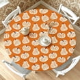 thumbnail image 1 of Dmlomu Thanksgiving Round Table Cloth, 47in Waterproof Table Cover, Wipeable No-Wash Fall Decorations for Home Dining Table Decor Holiday Party, 1 of 6