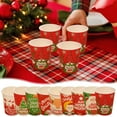 thumbnail image 1 of Dmlowu 16pcs Christmas Paper Cups - Cute Disposable Cups for Xmas Decor, Exquisite Christmas Cups for Christmas Decorations Holiday Party Supplies, 1 of 9